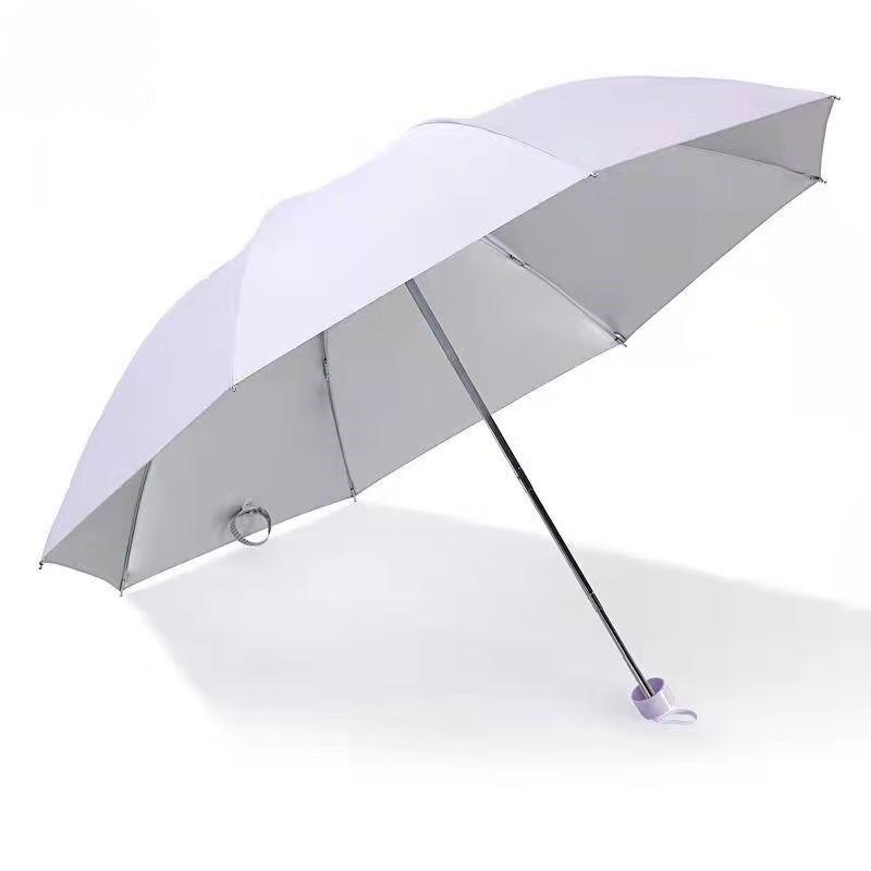 甠焓 三折反向银胶晴雨伞 QH-SZD231000 54cm*8k (单位:把) 颜色随机发货