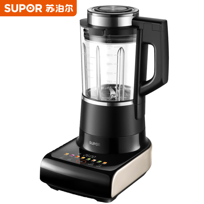 苏泊尔（SUPOR） 破壁机 料理机智能预约加热 SPX501S 1750ml 1台/箱 (单位:台) 黑色