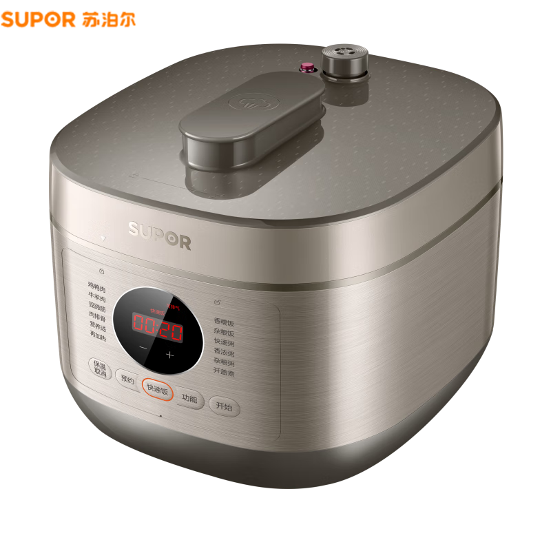 苏泊尔（SUPOR） 智能电压力锅 双内胆 SY-60FC26 6L (单位:台)