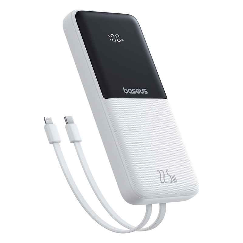 倍思（Baseus） 极充数显移动电源充电宝 自带双线 PPJP311 10000mAh (单位:个)
