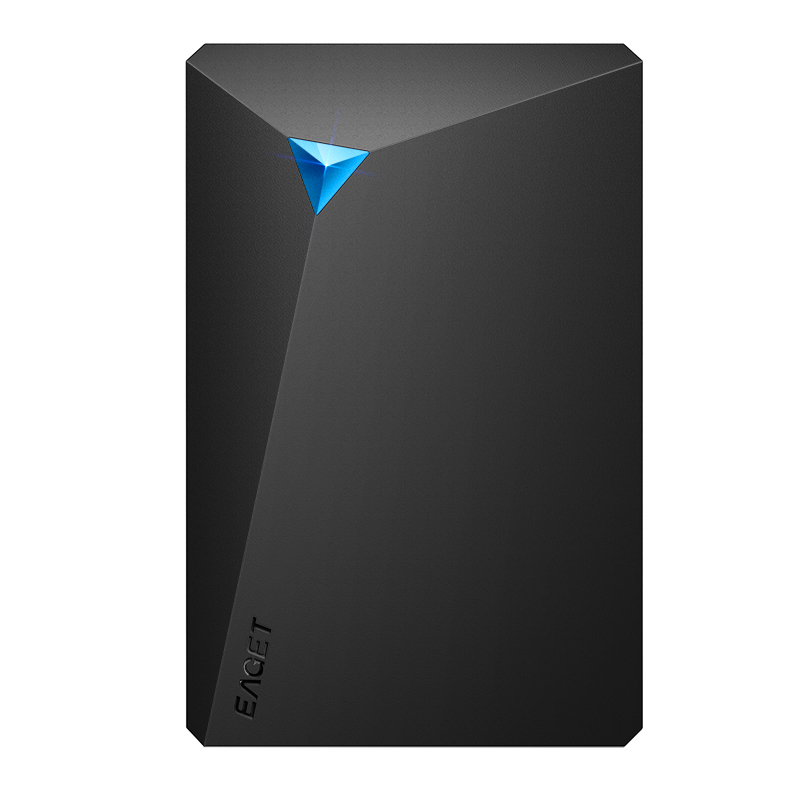 忆捷（EAGET） 移动硬盘 USB3.0接口2.5英寸 G20-4T 121×79×22.5mm (单位:个) 黑色