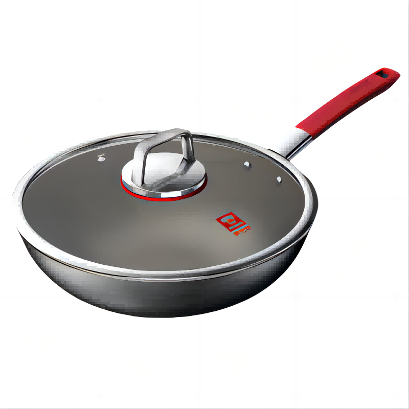 康巴赫 无涂层钛不粘炒锅 KGT-C32A 32cm (单位:个) 黑色